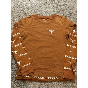 Girls‎ NCAA Texas Longhorns Long Sleeve Shirt - Medium